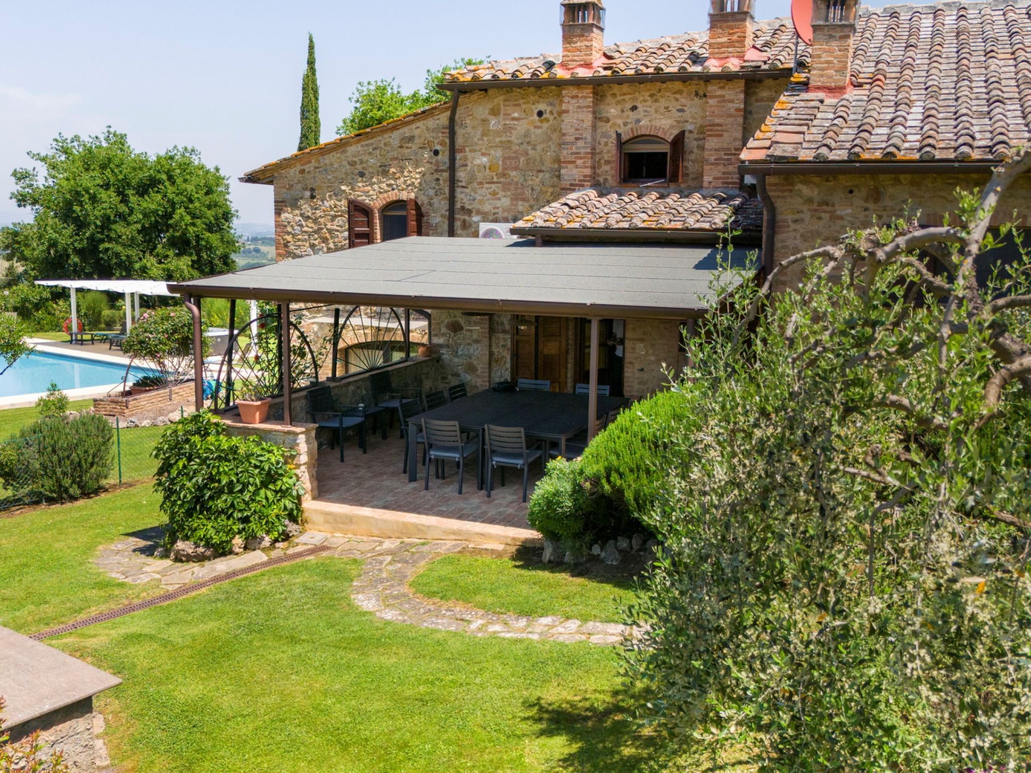Ruim Toscaans vakantiehuis met privézwembad bij San Gimignano - foto 45