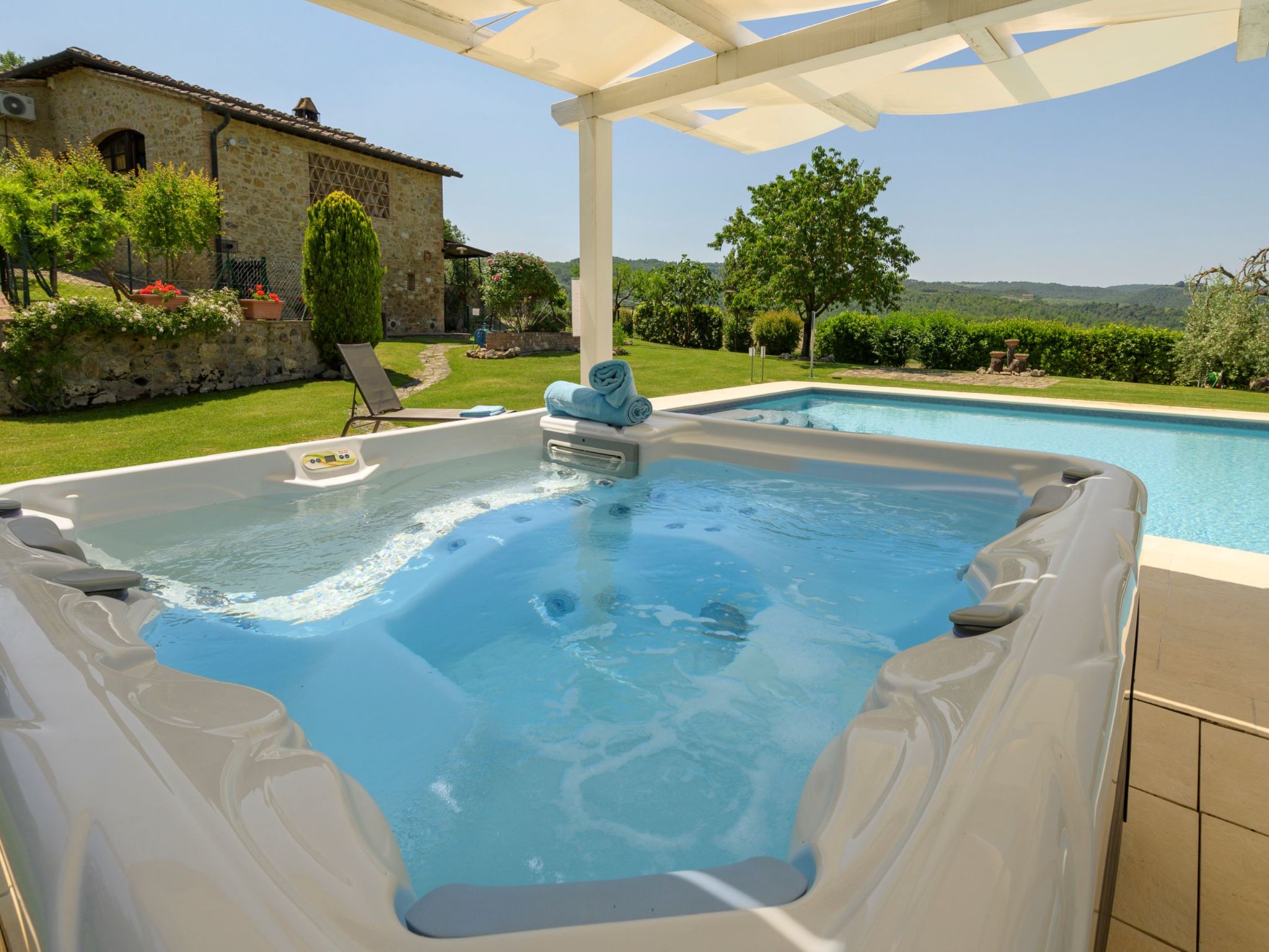 Ruim Toscaans vakantiehuis met privézwembad bij San Gimignano - foto 6