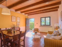 Romantisch appartement voor twee op Toscaanse wijngaard bij San Gimignano - thumbnail 5