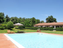 Romantisch appartement voor twee op Toscaanse wijngaard bij San Gimignano - thumbnail 2