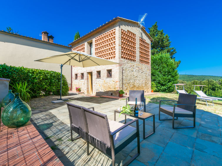 Vakantiehuis met open haard in San Gimignano: Il Fienile di Leo in San Gimignano