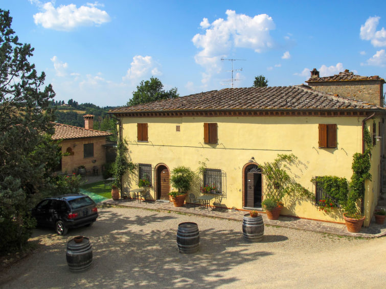 Rustiek appartement Alle Vacche nabij San Gimignano in San Gimignano