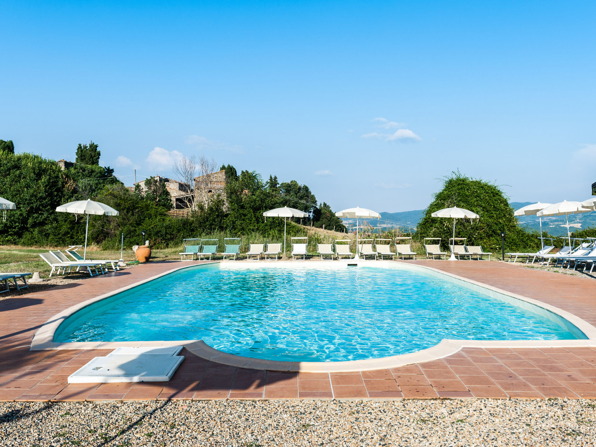 Ferienhaus in Pomarance (Italien) und 1 Hund erlaubt