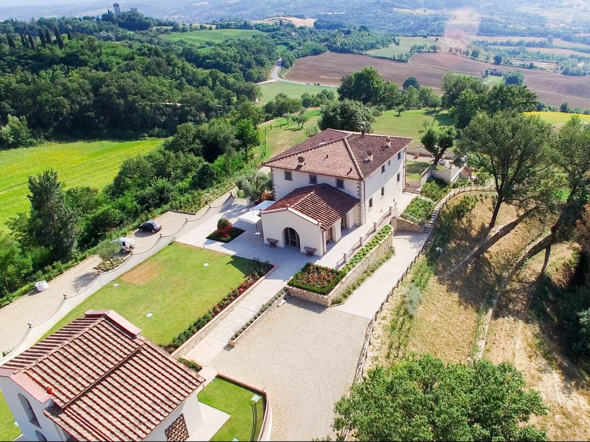 Vakantiehuis met privé zwembad in Reggello (Italië) voor 18 personen