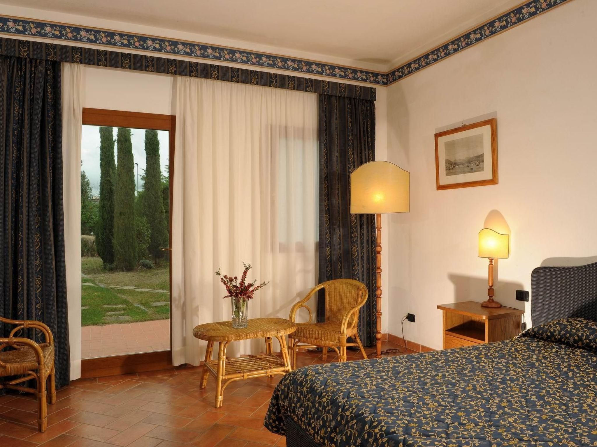 Unterkunft in der Residenz, Schwimmbad, Tennis, Restaurant-Dedans