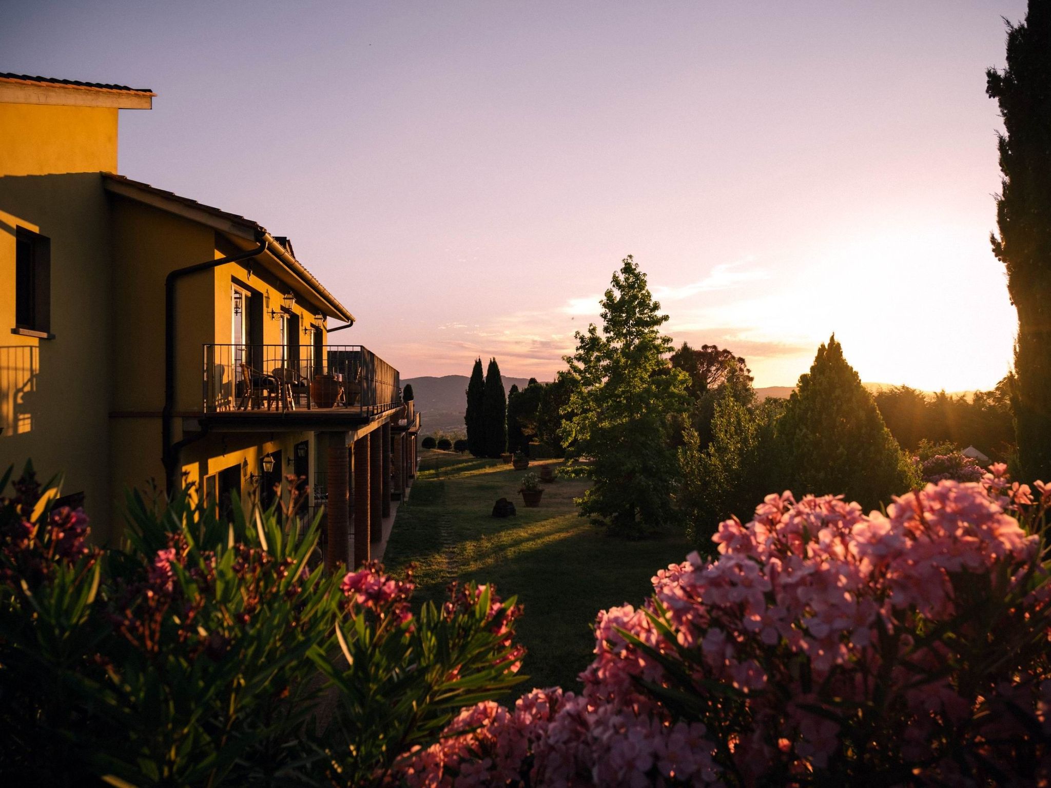 Unterkunft in der Residenz, Schwimmbad, Tennis, Restaurant-Dehors