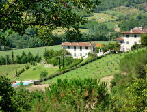 Eeuwenoude rustieke woning op Toscaans wijngoed bij Dicomano - thumbnail 1