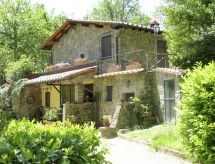 Rustiek appartement voor 6 in Toscane met zwembad, tuin en beek - thumbnail 1