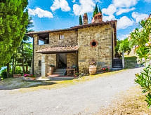 Authentiek Toscaans stenen huis met privézwembad tussen wijngaarden - thumbnail 5