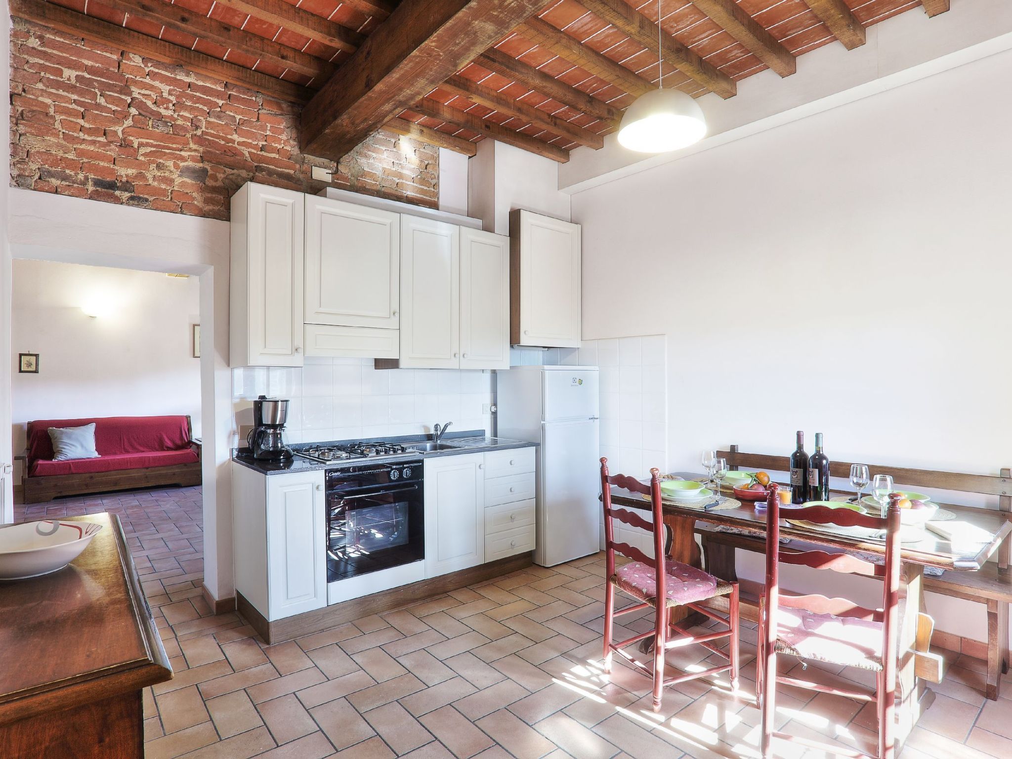 Wohnung 'La Colombaia' mit Terrasse-Dedans