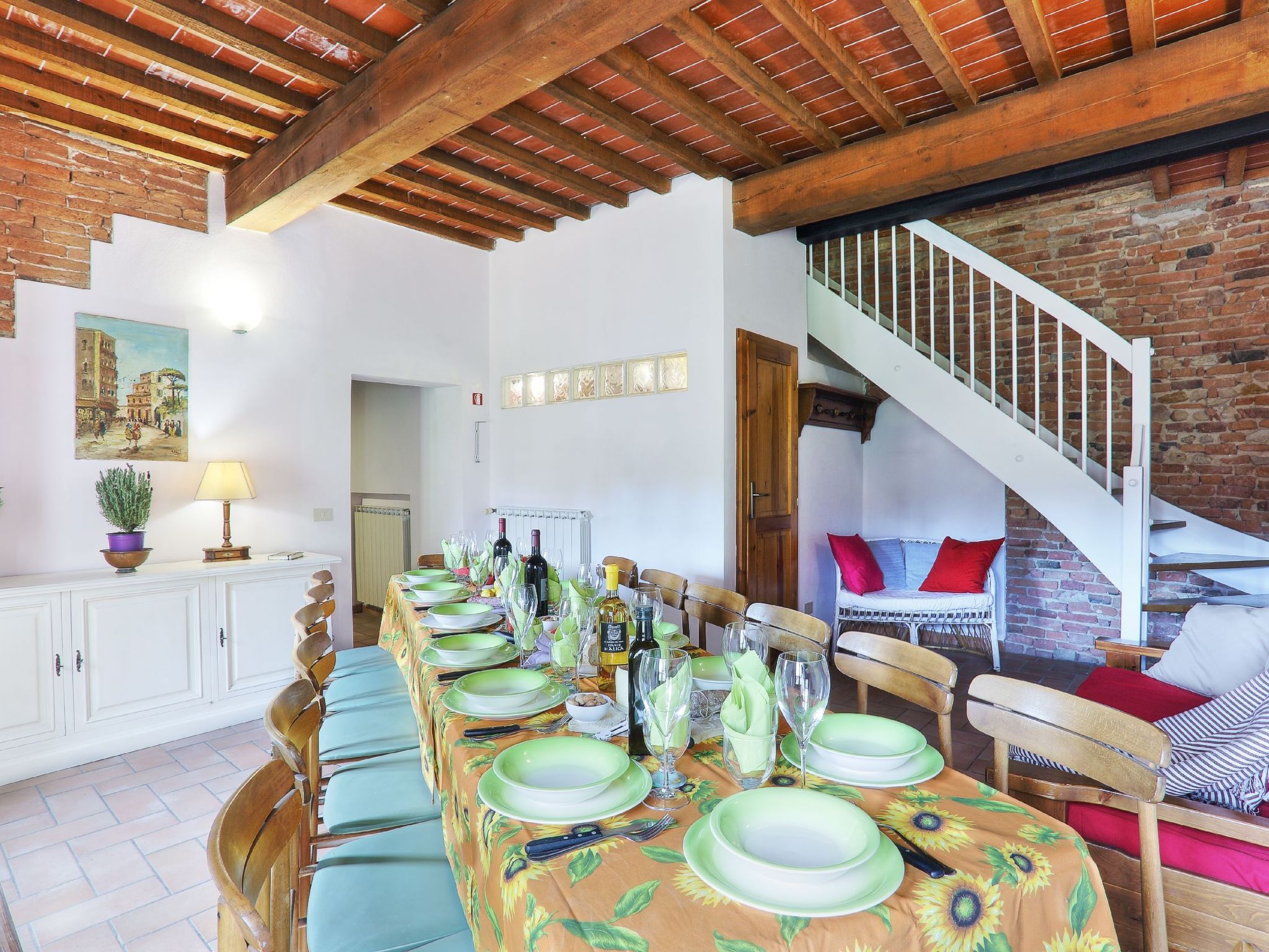 Wohnung 'La Colombaia' mit Terrasse-Dedans