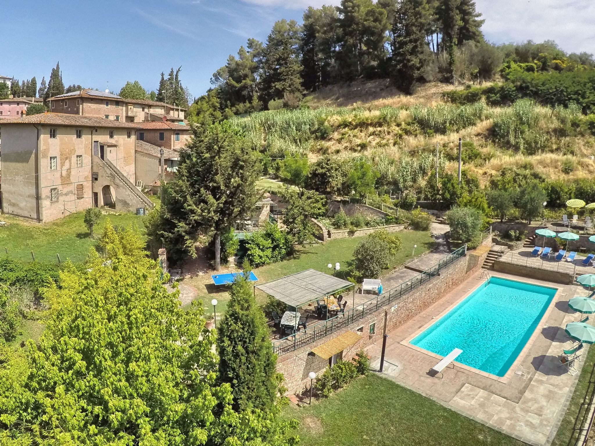 Wohnung 'La Colombaia' mit Terrasse-Dehors