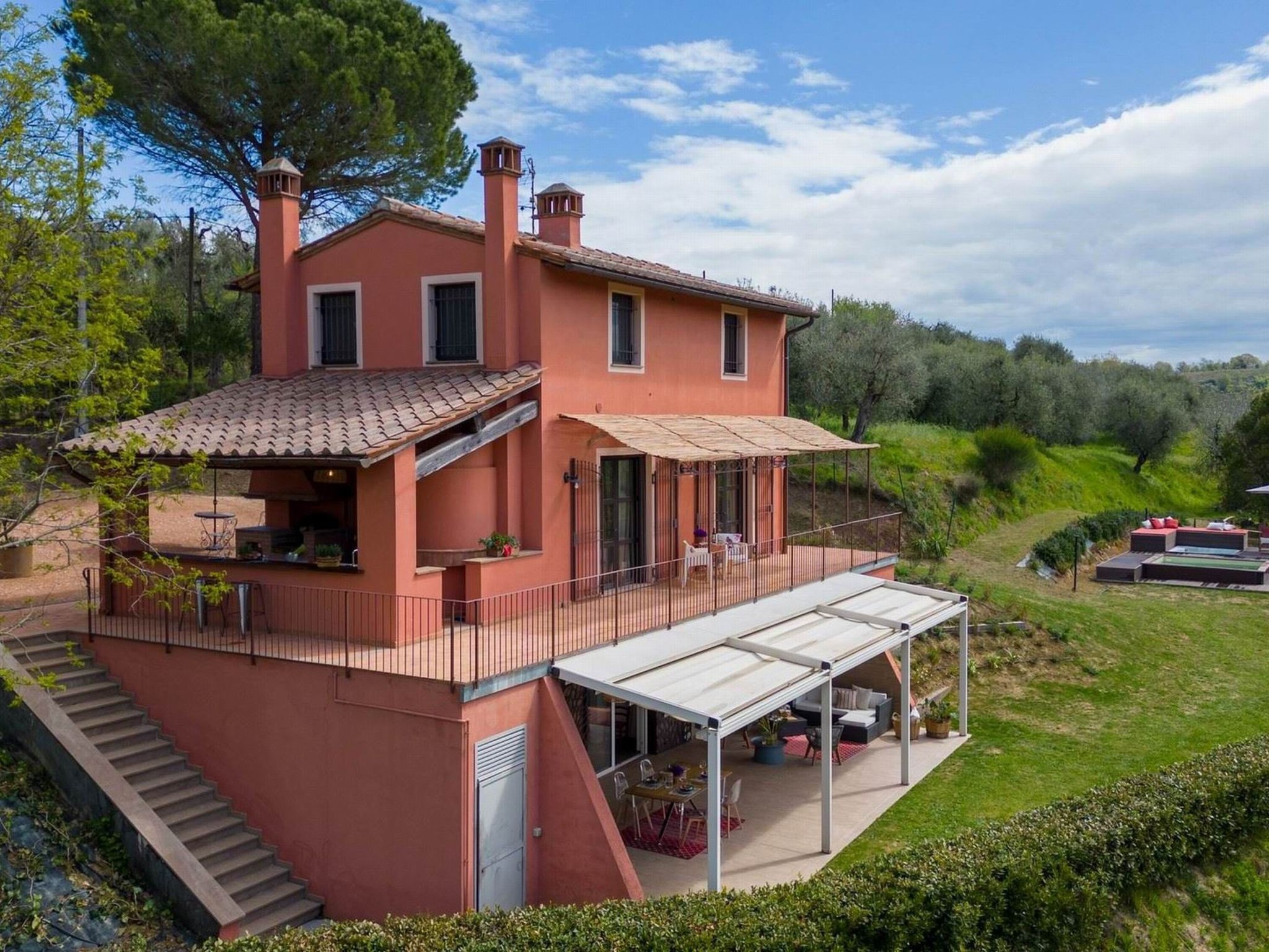 Vakantiehuis met privé zwembad in Palaia (Italië) voor 6 personen