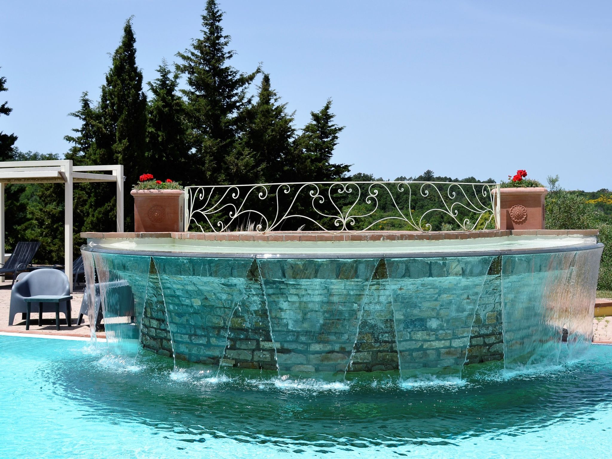 Für 10 Personen und 4 Kinder in Chianni, Toskana (Provinz Pisa)-Binnen