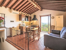 Eeuwenoud vakantiehuis met zwembad en uitzicht in Greve in Chianti - thumbnail 4