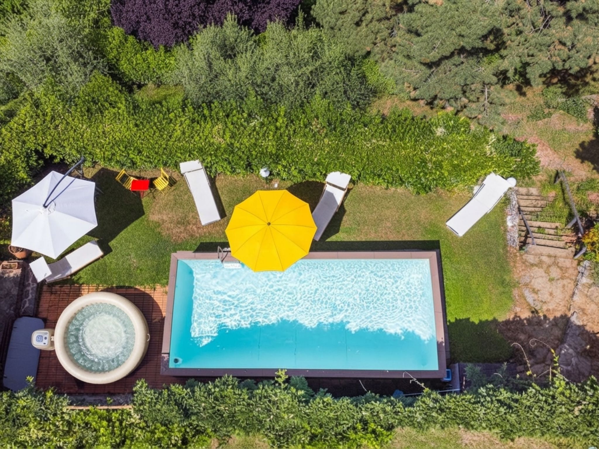 Château Ridaldi – Piscine extérieure, photo 8 sur 82