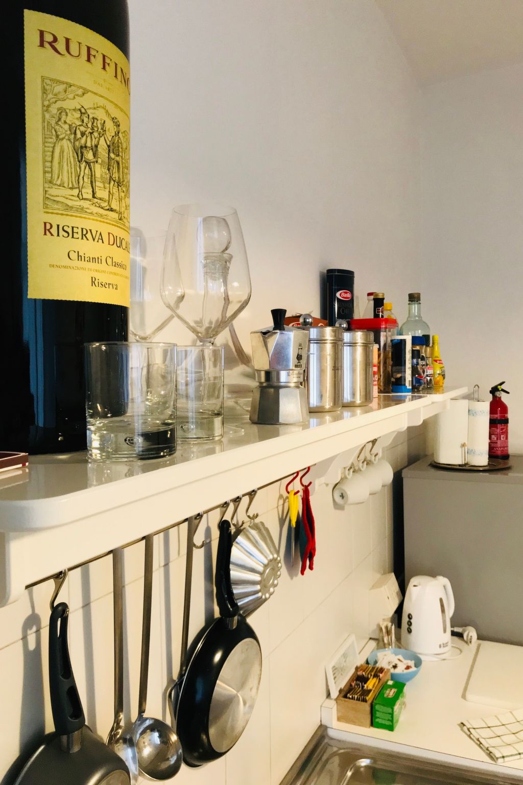 Federicas Ponte Vecchio 1bd-Drinnen