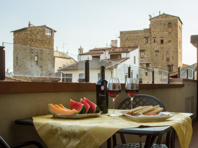 Sfeervol appartement Ephesus met terras in Florence in Florence