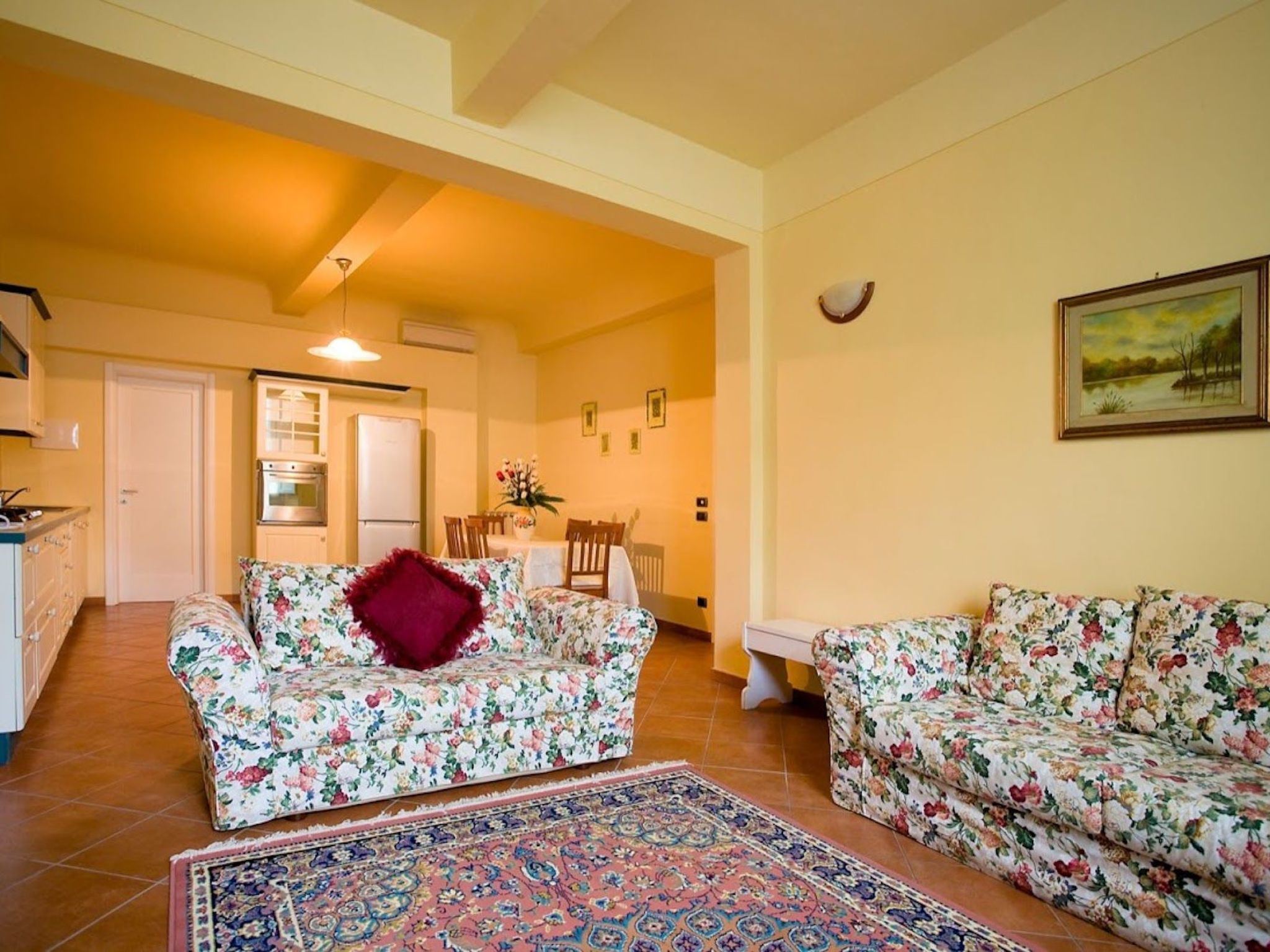 Wohnung 'San Firenze' mit Waschmaschine-Dedans