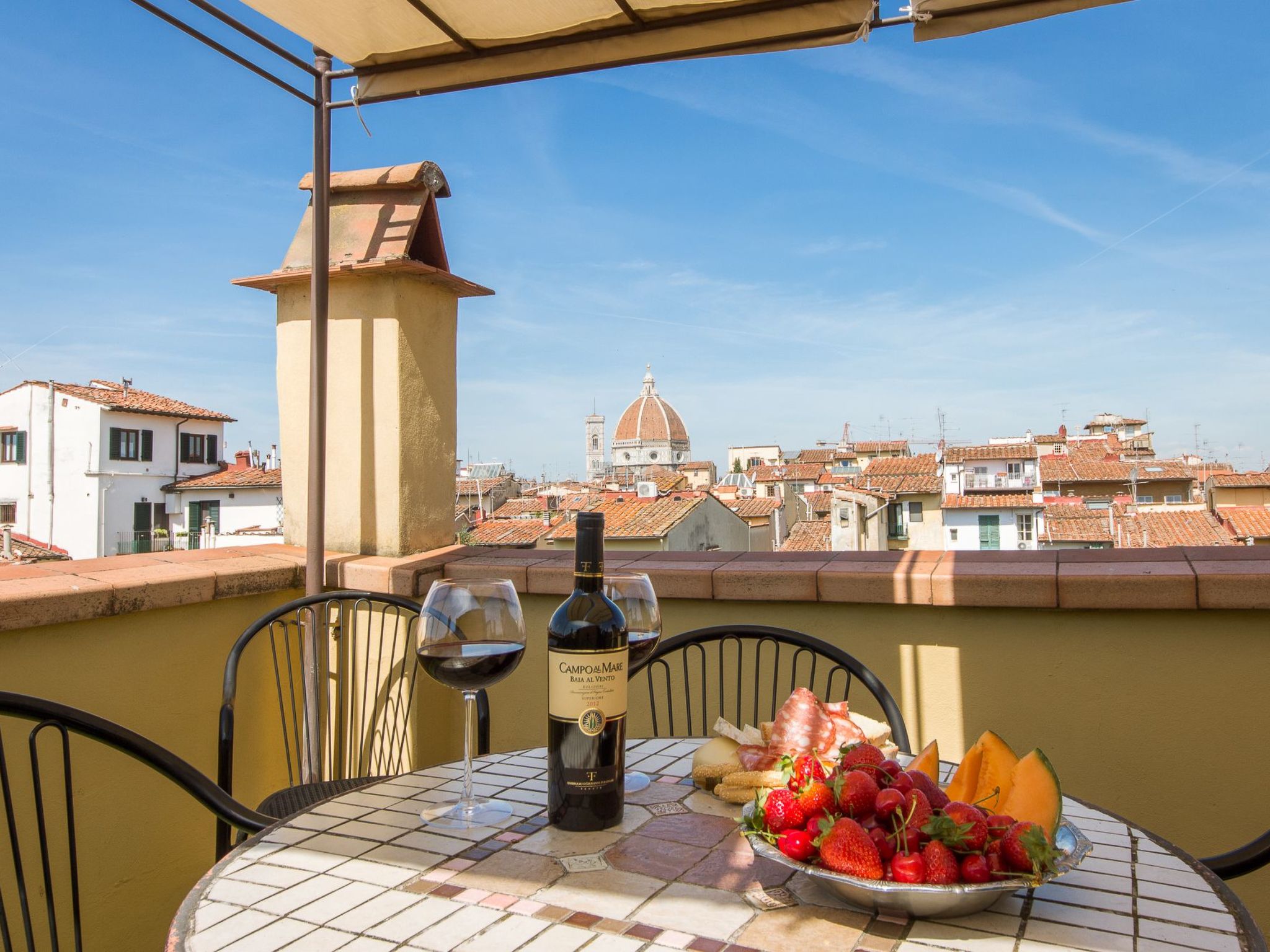 Ruhige Wohnung in Santa Croce mit Terrasse, Kathedrale von Florenz-Nähe-Binnen