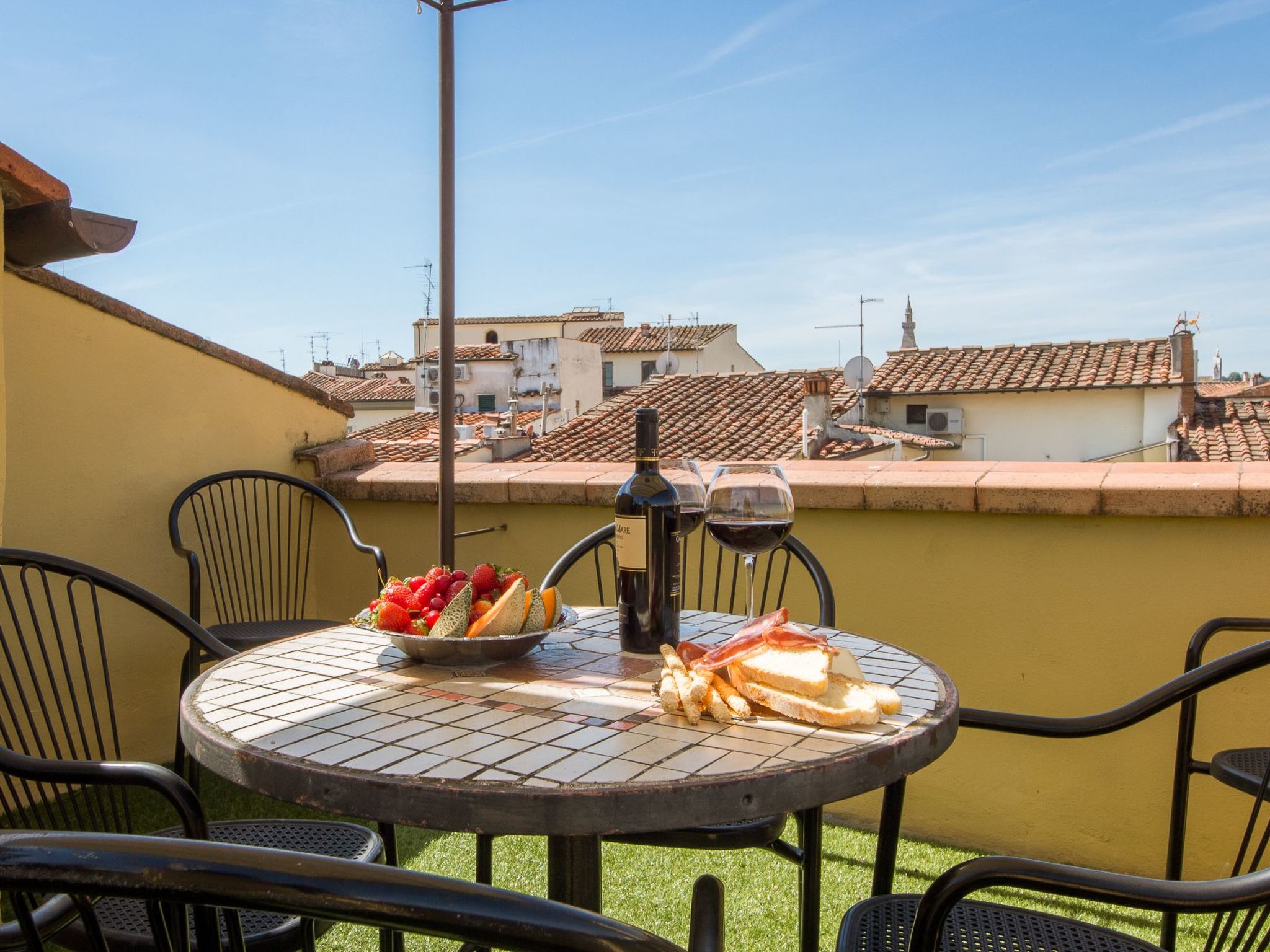 Ruhige Wohnung in Santa Croce mit Terrasse, Kathedrale von Florenz-Nähe-Binnen