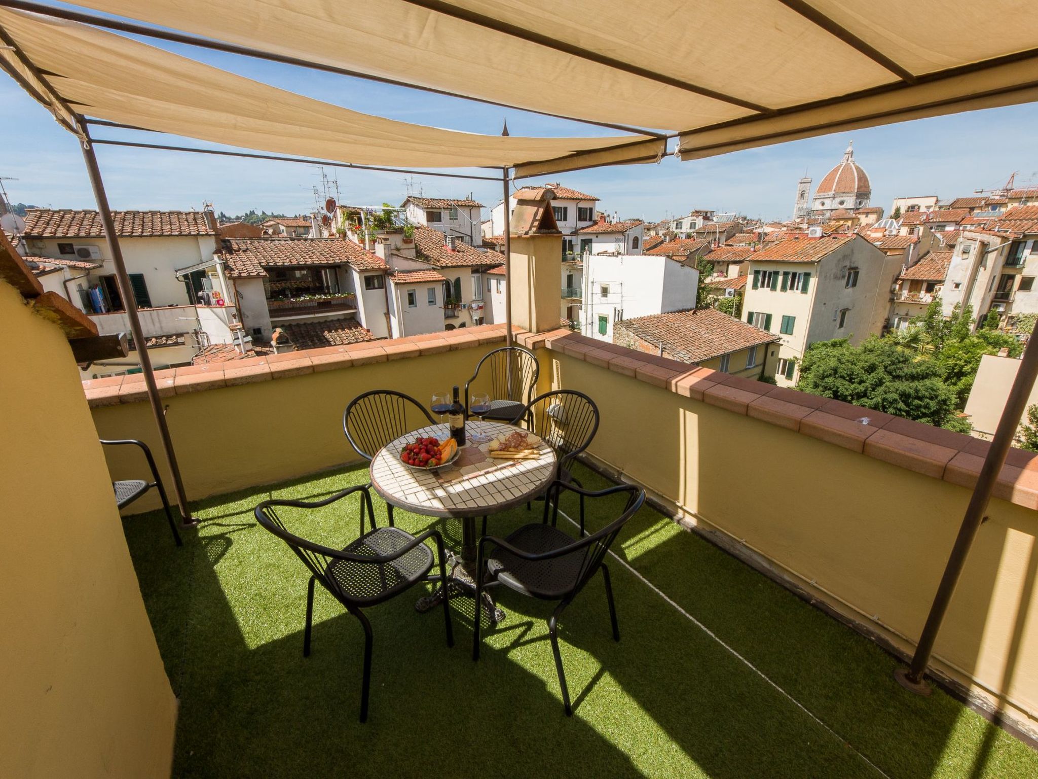 Ruhige Wohnung in Santa Croce mit Terrasse, Kathedrale von Florenz-Nähe-Binnen