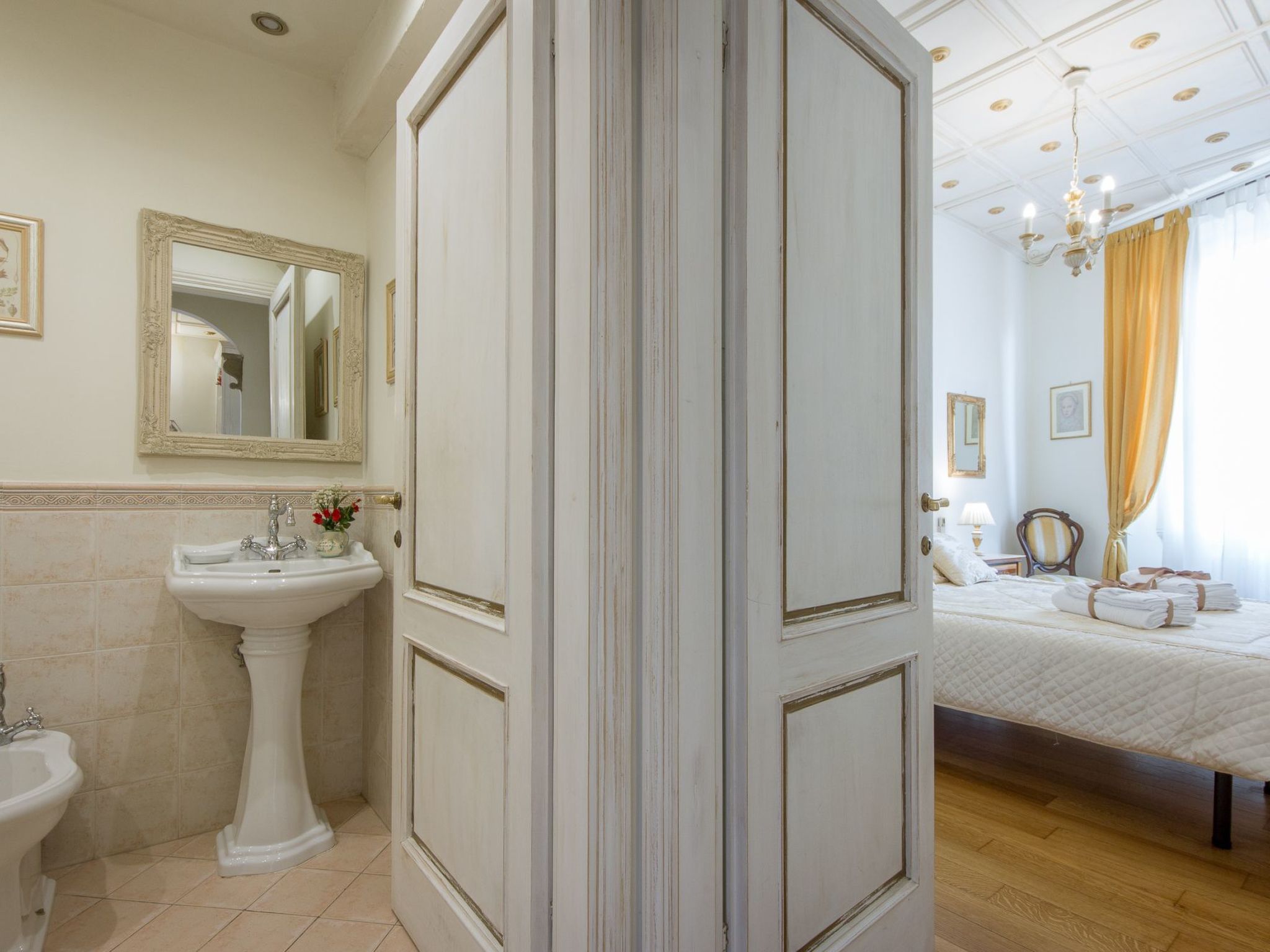 Ruhige Wohnung in Santa Croce mit Terrasse, Kathedrale von Florenz-Nähe-Binnen