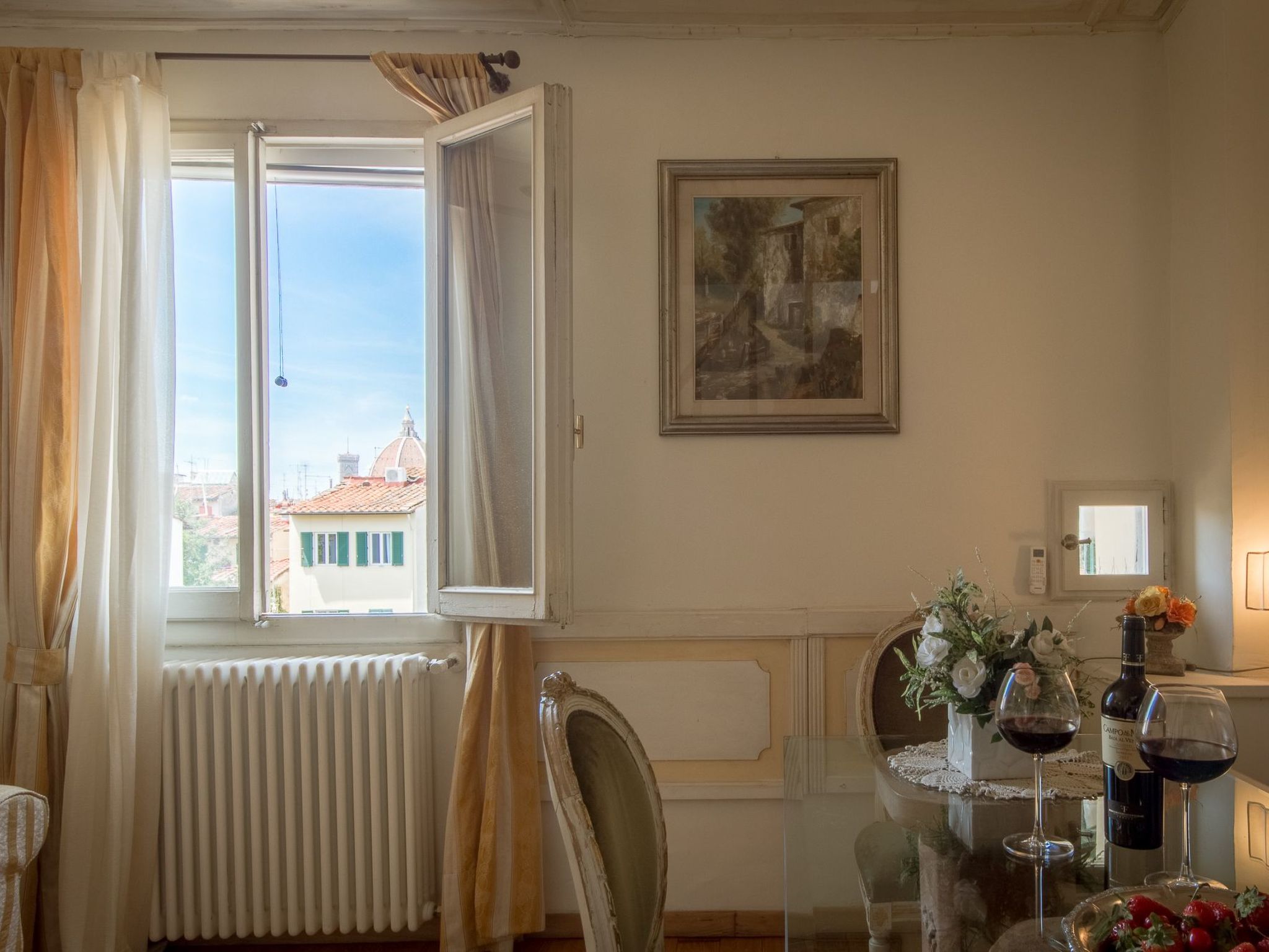 Ruhige Wohnung in Santa Croce mit Terrasse, Kathedrale von Florenz-Nähe-Binnen