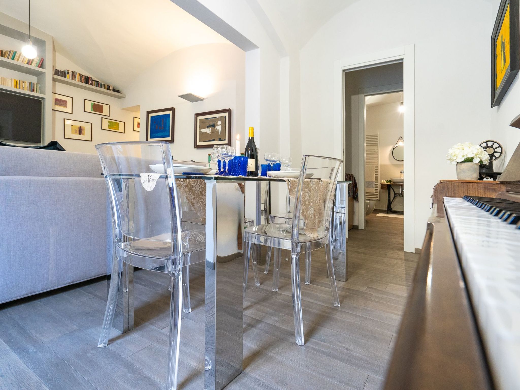 Das Haus des Pianisten-Binnen