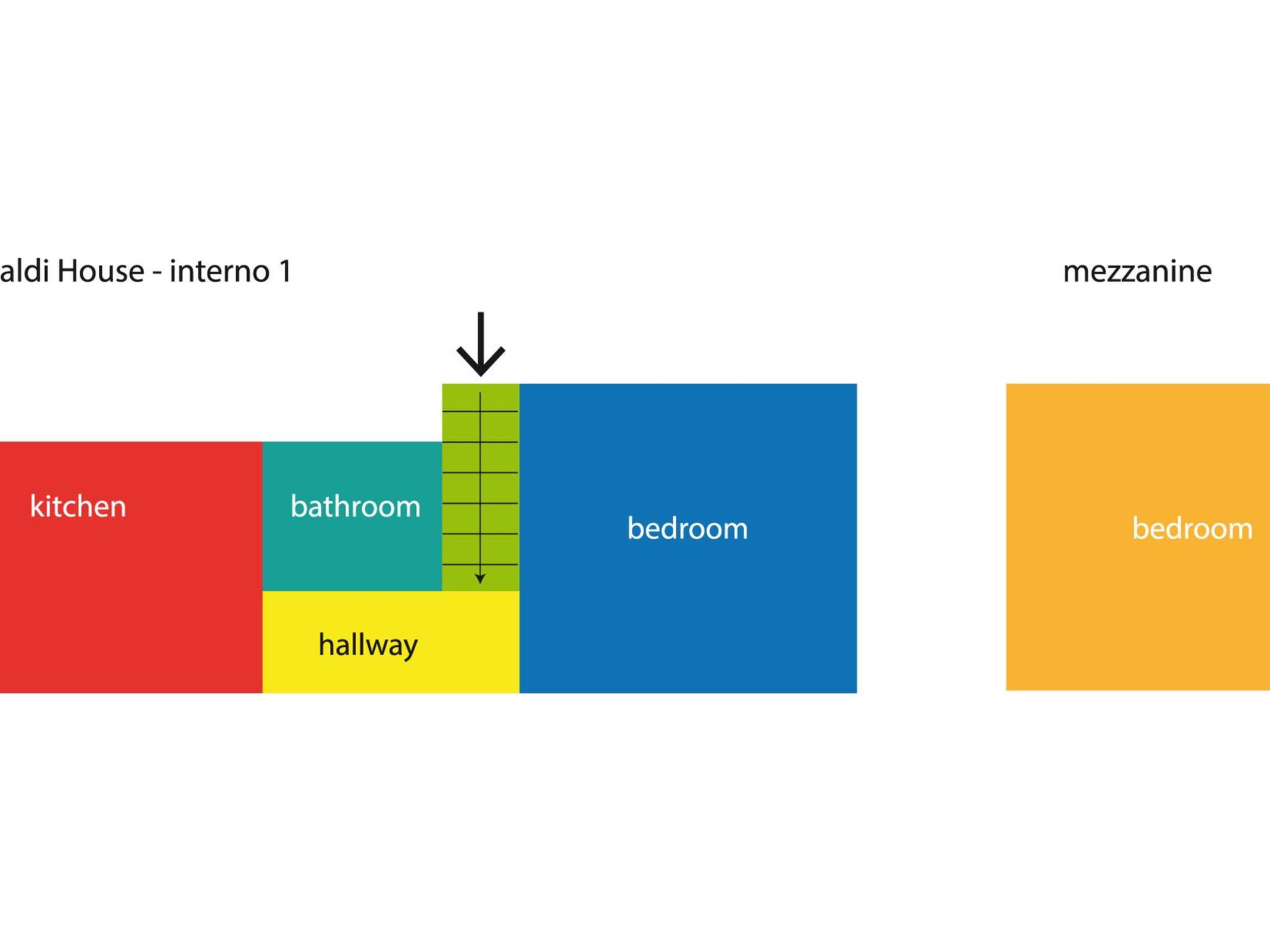 Via Giraldi Haus intern 1-Binnen
