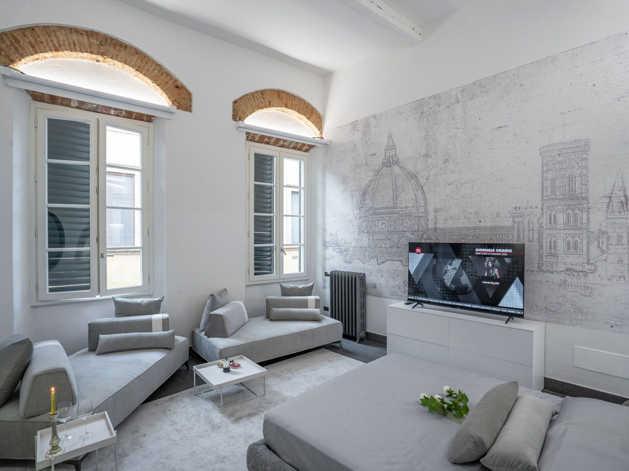 Via Giraldi Haus interno 7 klimatisierte Wohnung-Binnen