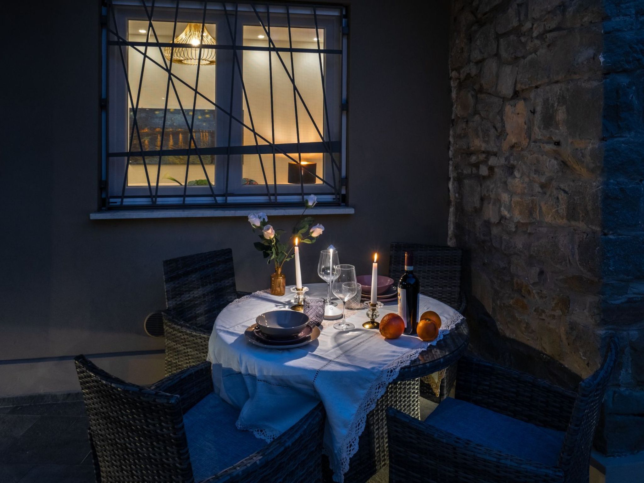 Garten' Ferienwohnung mit privatem Garten-Binnen