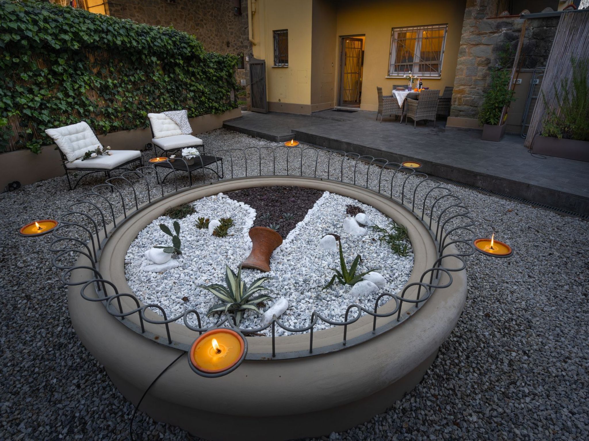 Garten' Ferienwohnung mit privatem Garten-Binnen