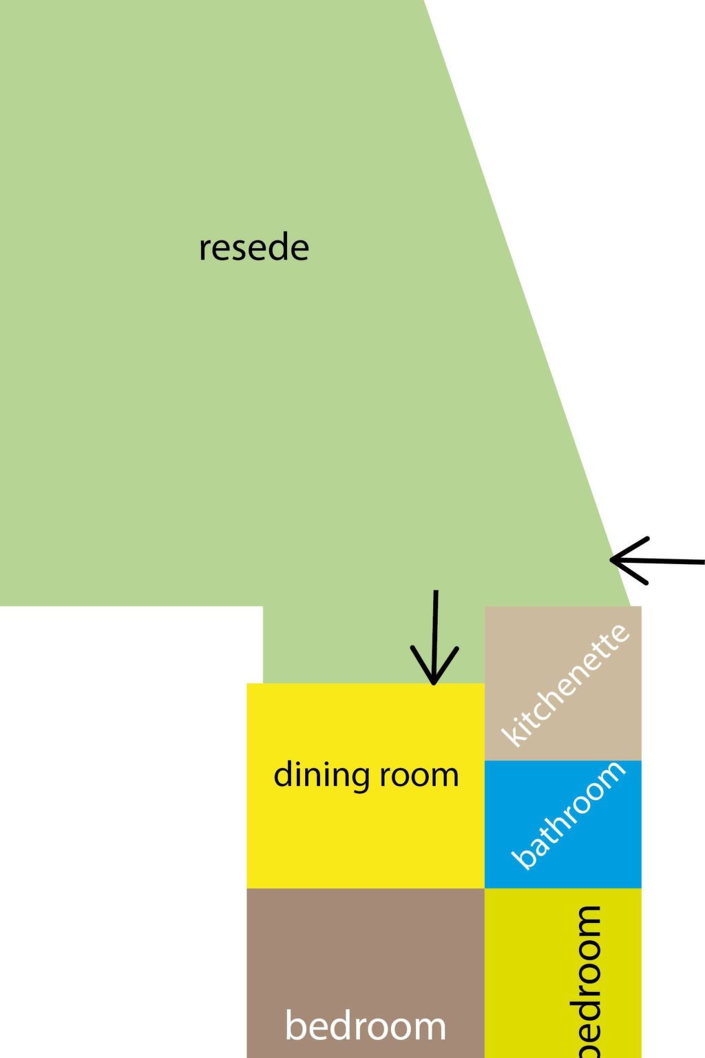 Garten' Ferienwohnung mit privatem Garten-Binnen
