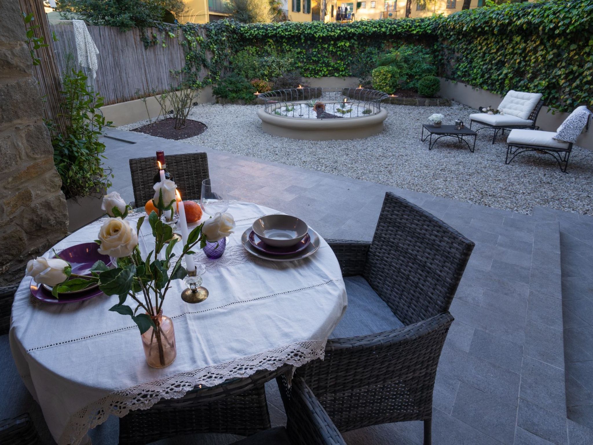 Garten' Ferienwohnung mit privatem Garten-Binnen