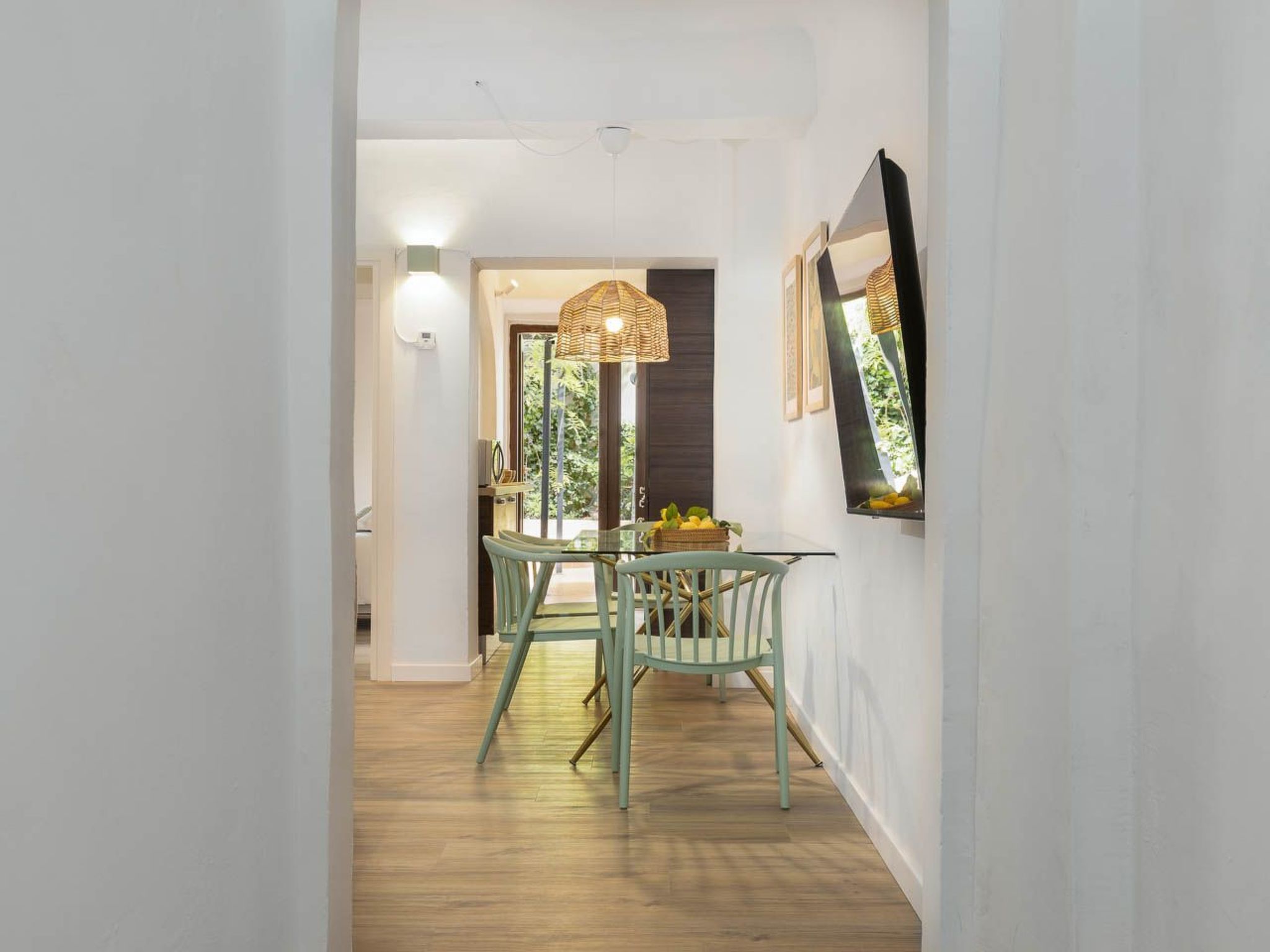 Das Patio-Haus-Dedans