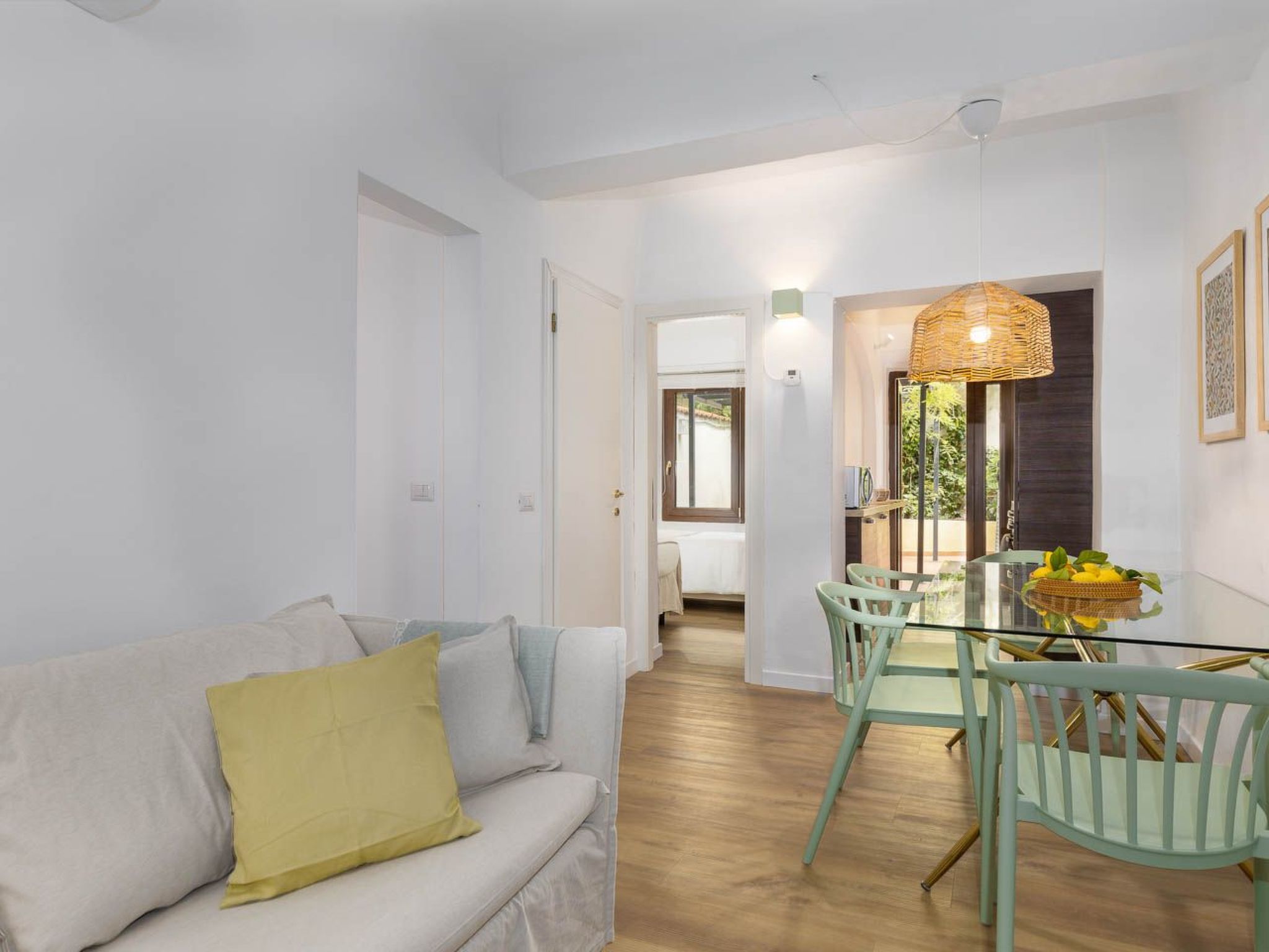 Das Patio-Haus-Dedans