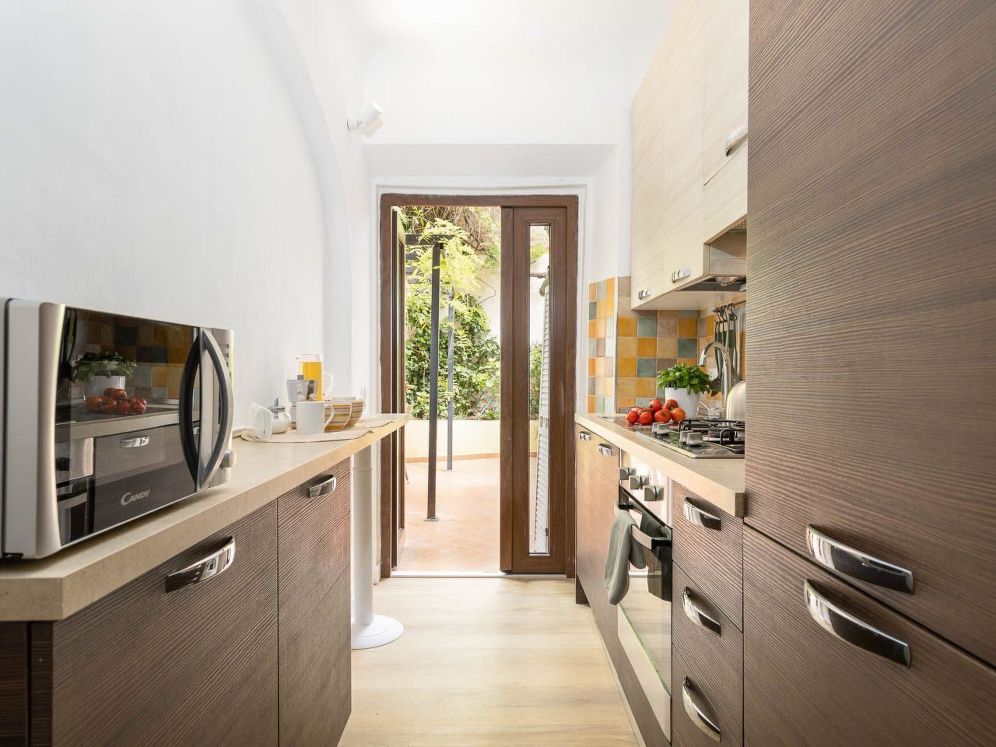 Das Patio-Haus-Dedans