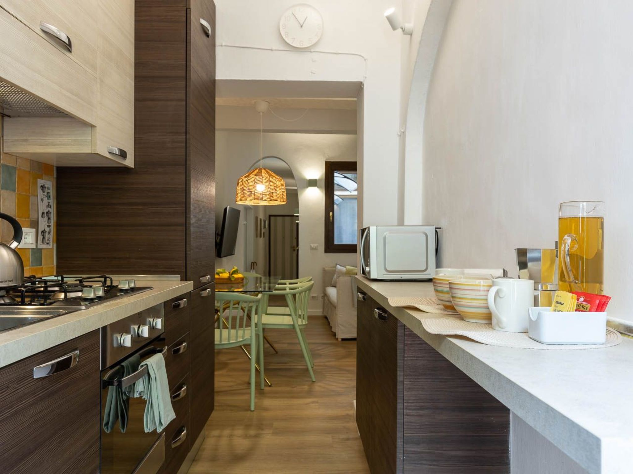 Das Patio-Haus-Dedans