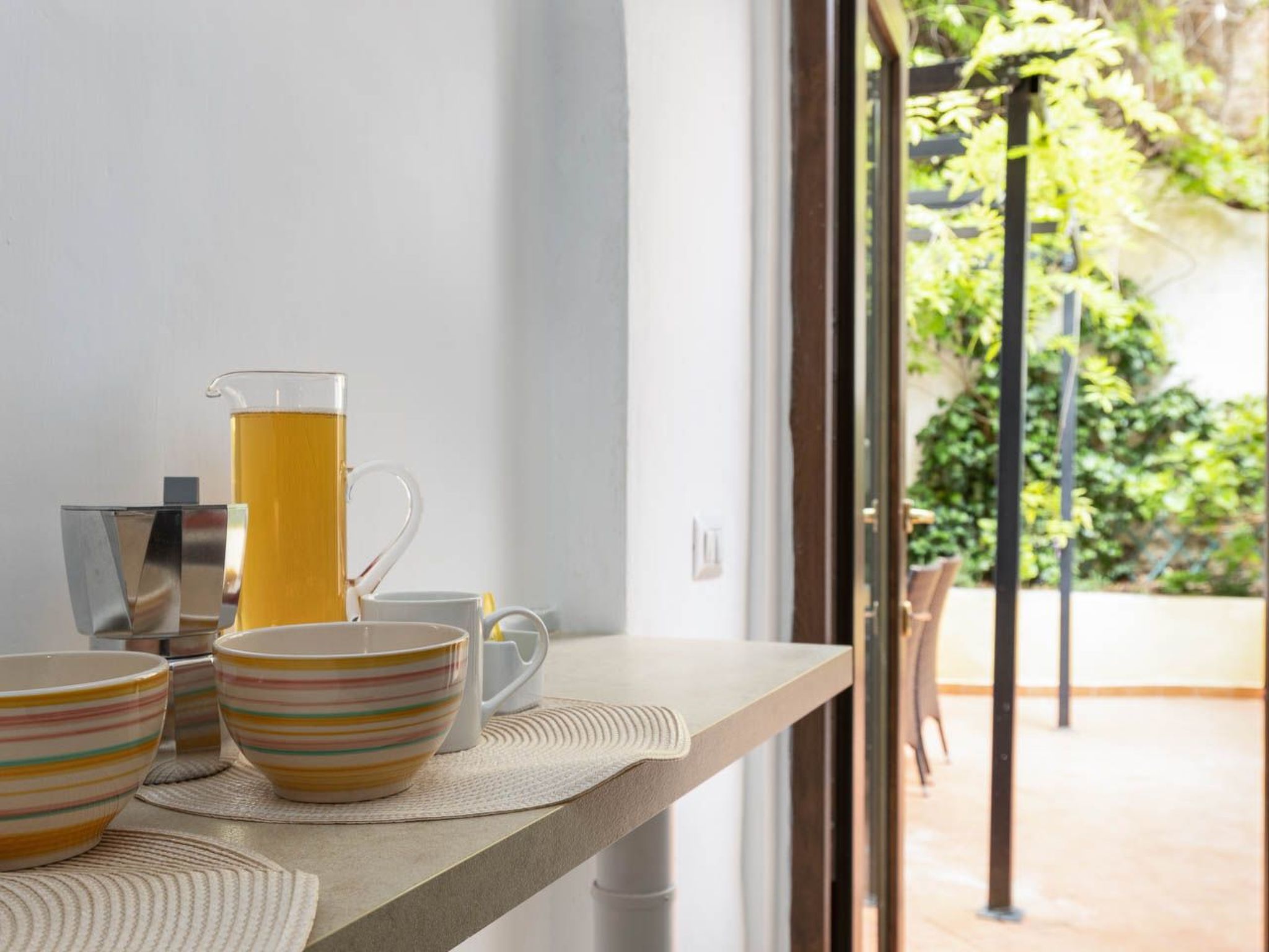 Das Patio-Haus-Dedans