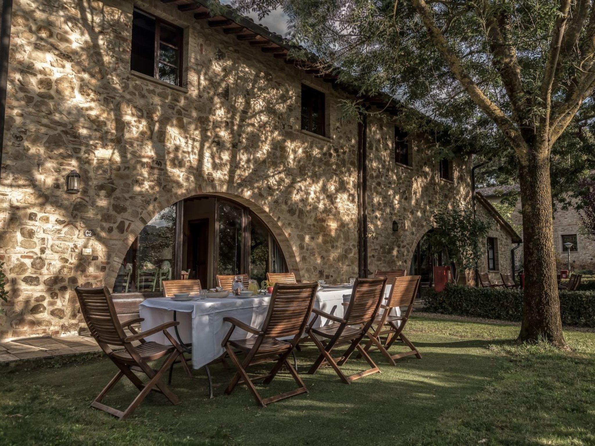 Wohnung Montalcino - Draußen