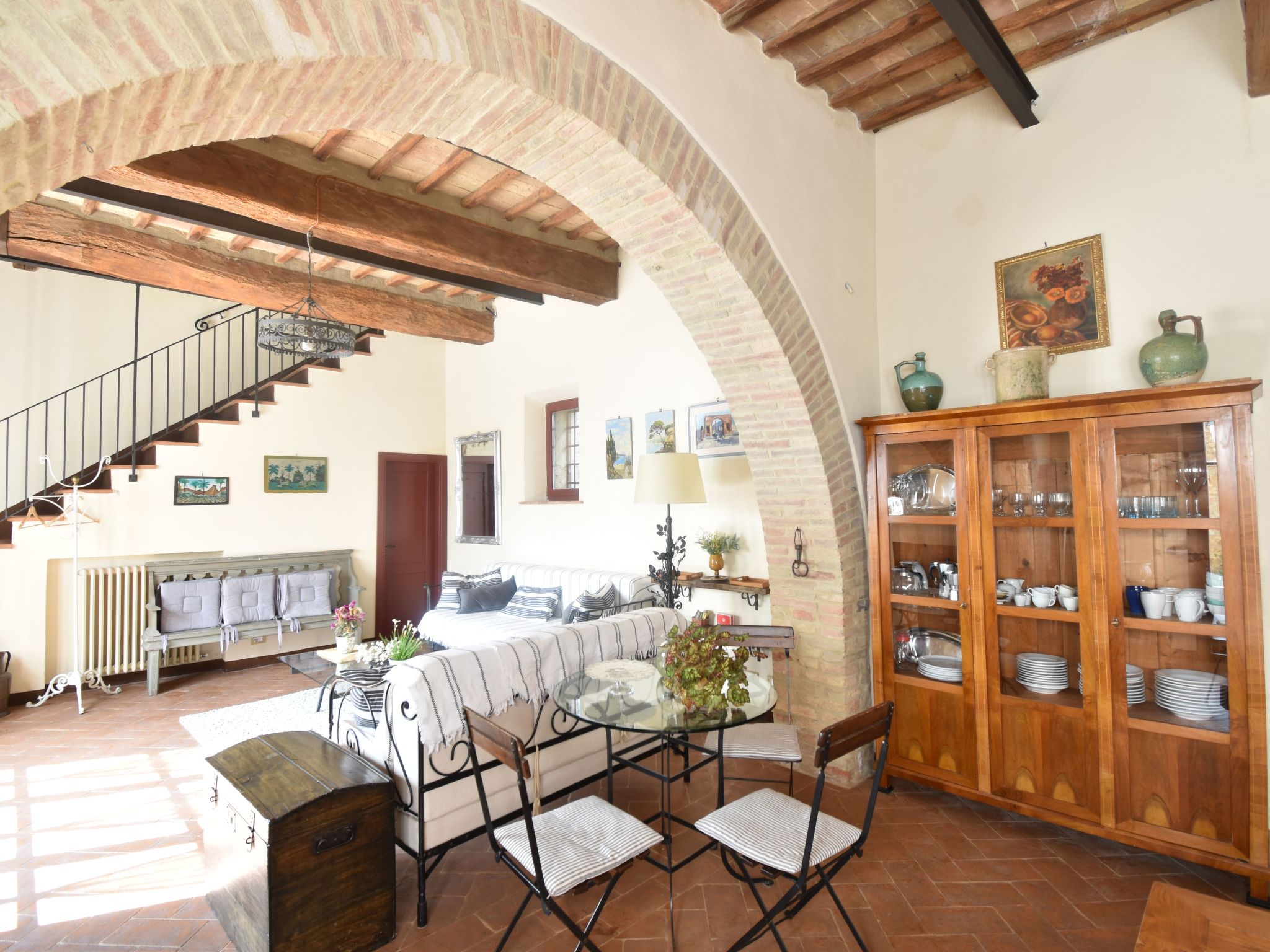 Wohnung in Bauernhaus mit großem Garten, Schwimmbad-Inside