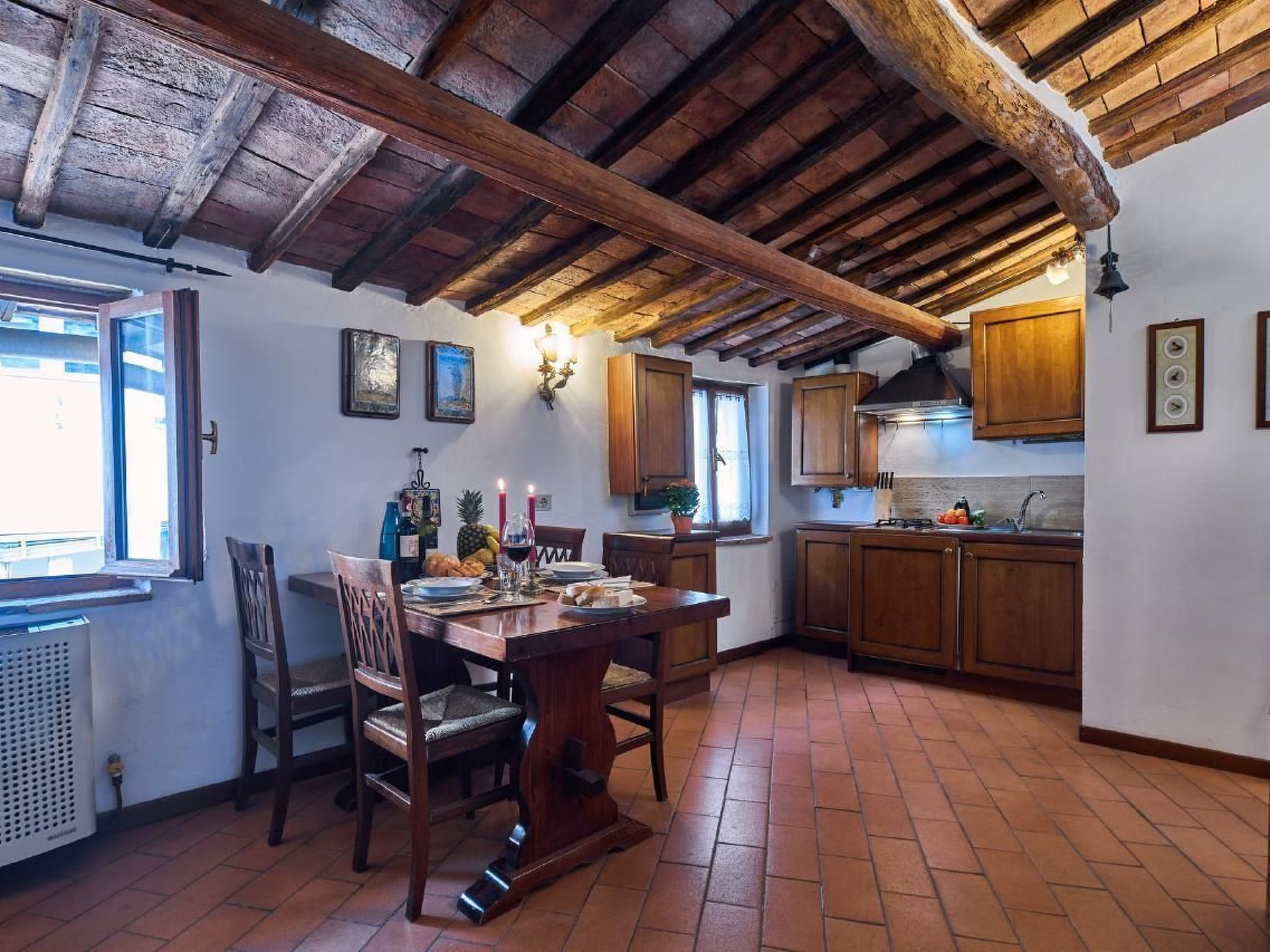 City center flat-Binnen