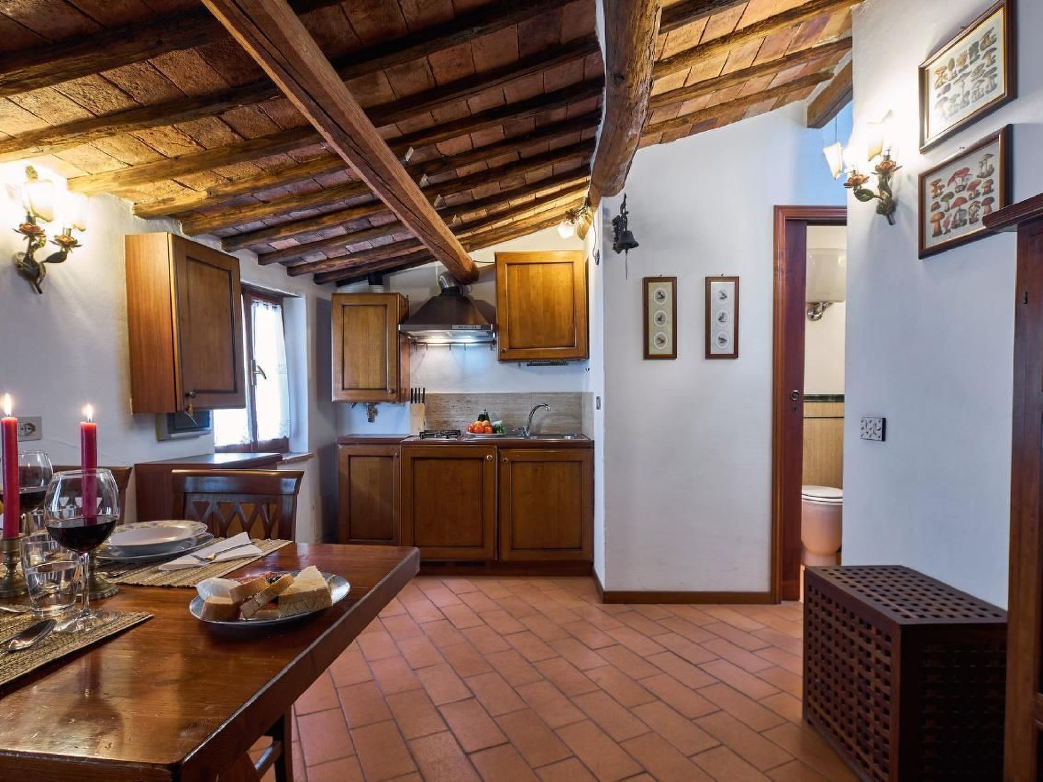 City center flat-Binnen