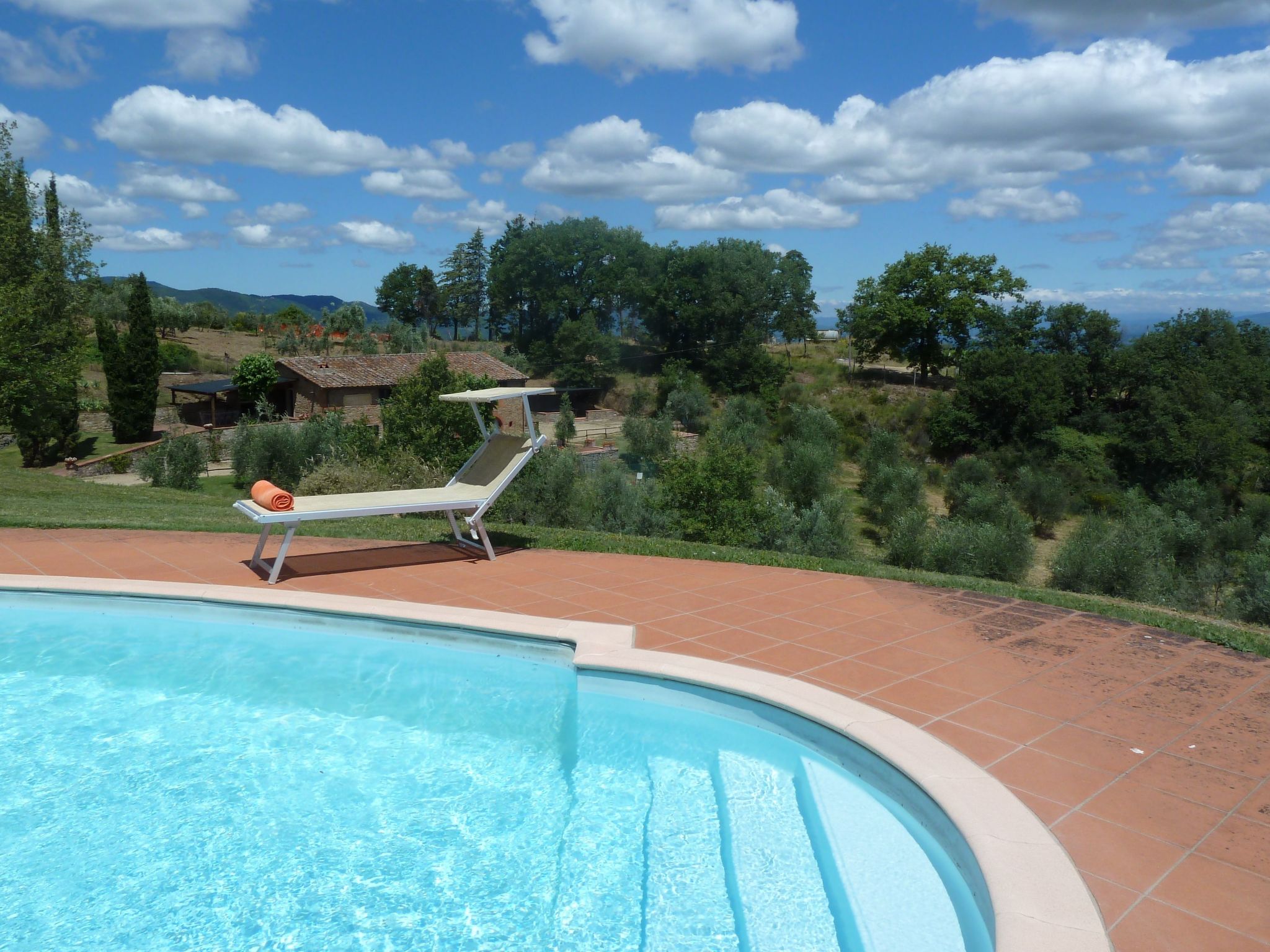 Landgut "Podere Vecciale-Binnen