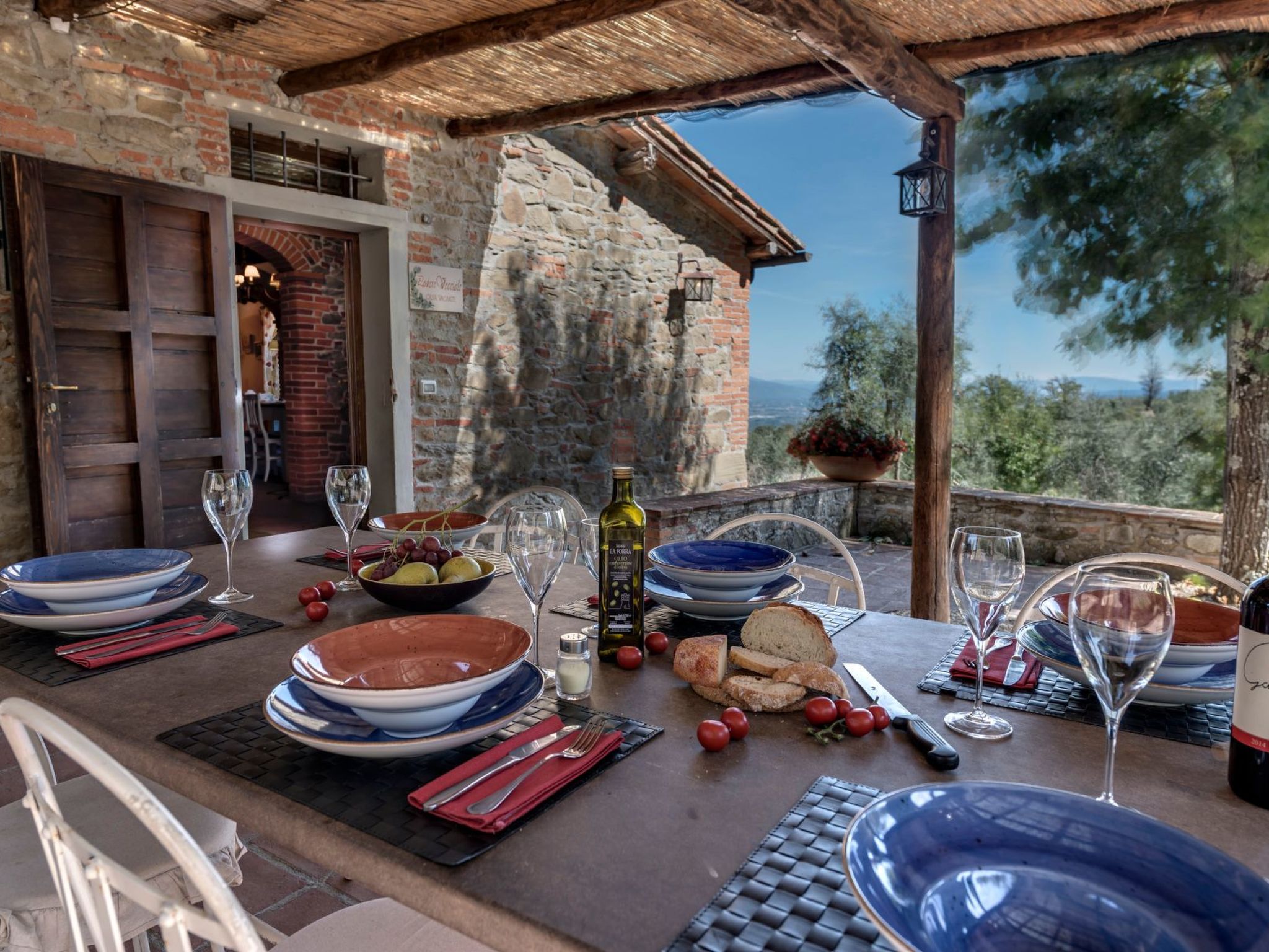 Landgut "Podere Vecciale-Binnen