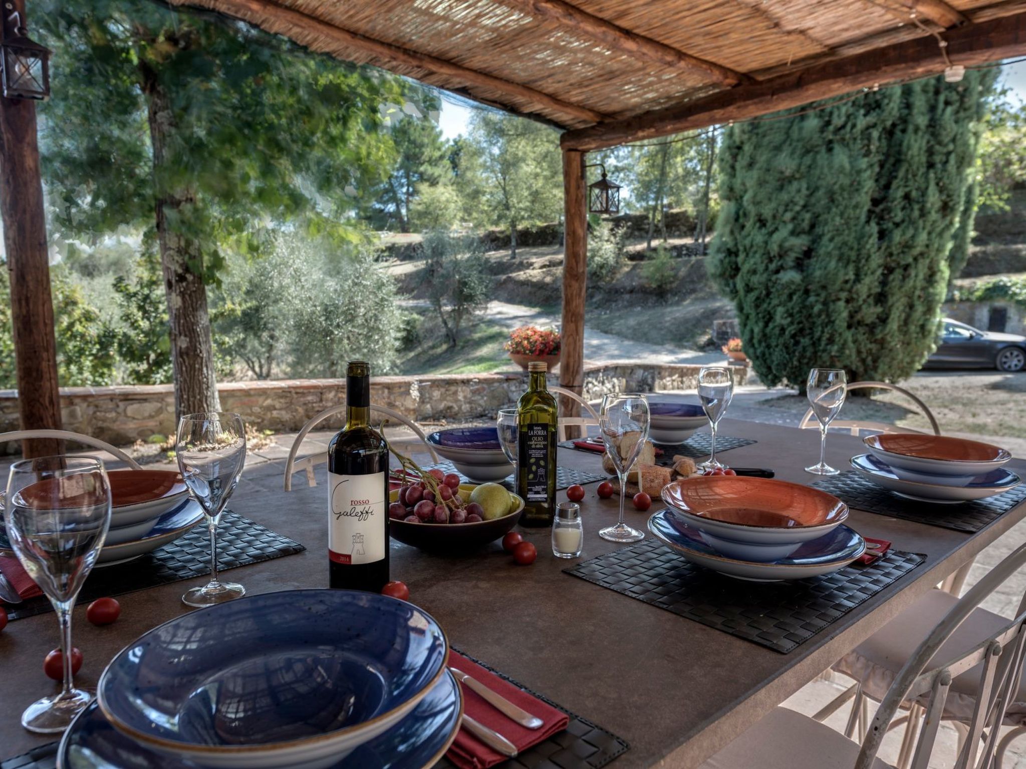 Landgut "Podere Vecciale-Binnen