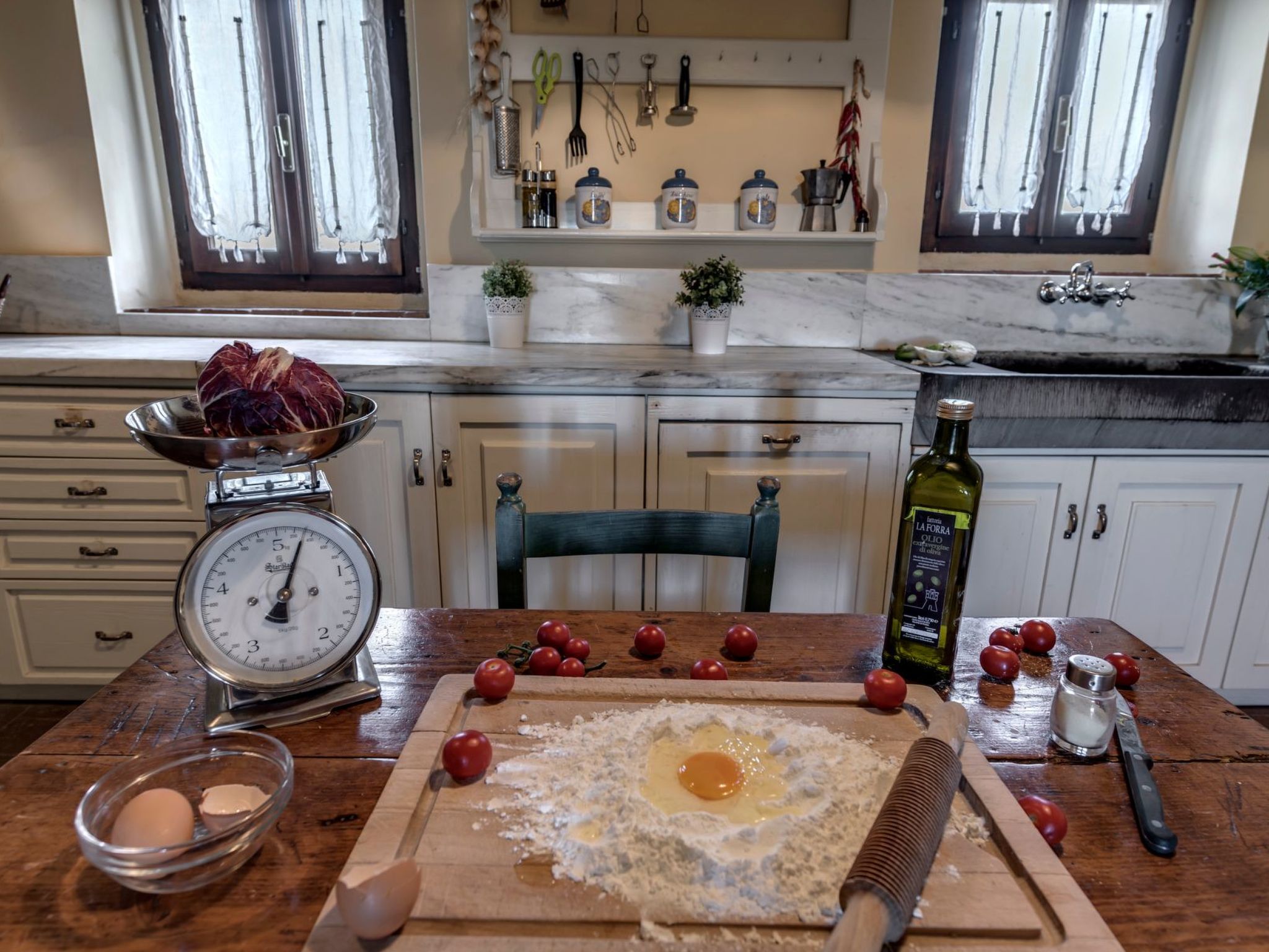 Landgut "Podere Vecciale-Binnen