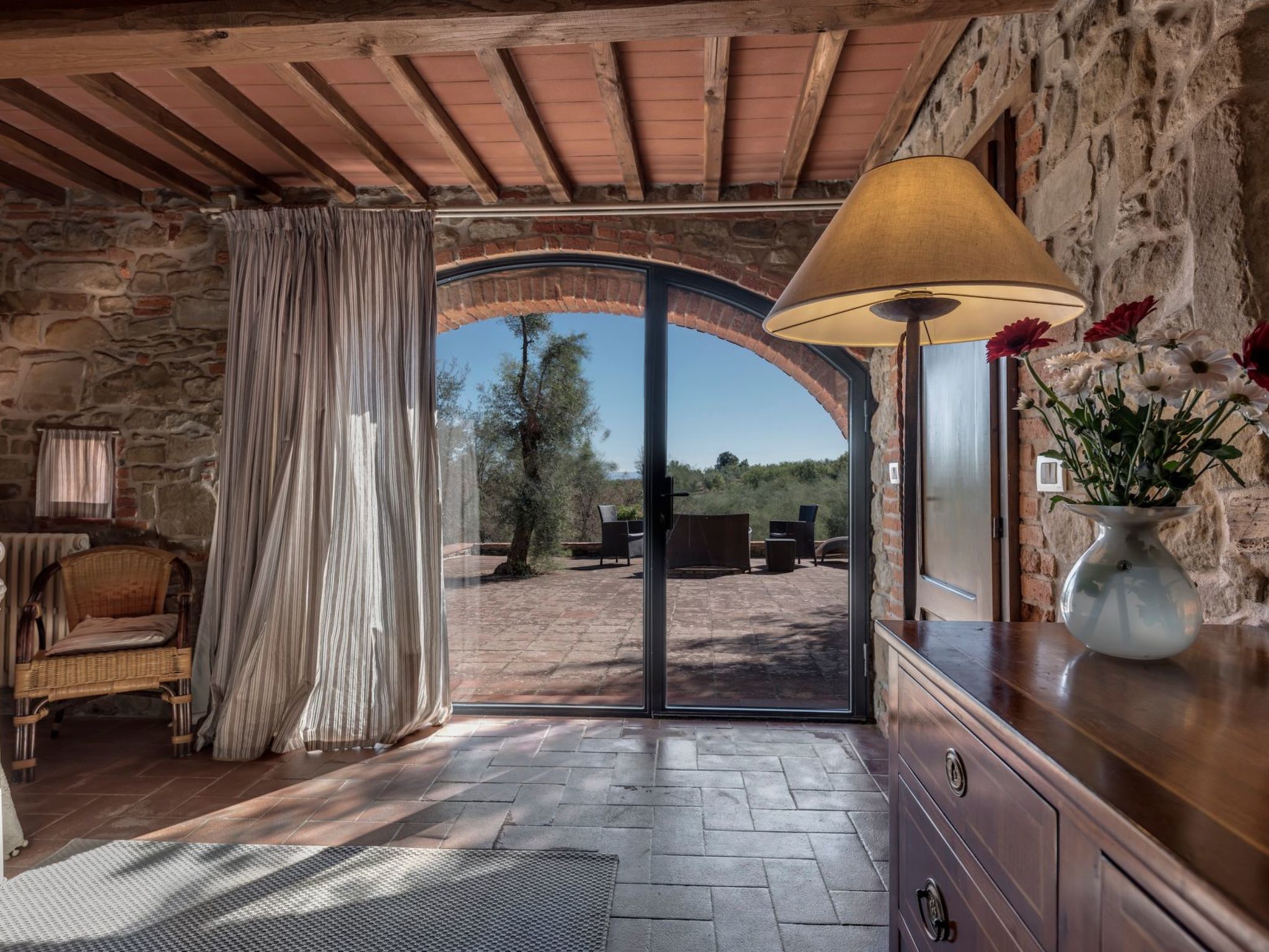 Landgut "Podere Vecciale-Binnen