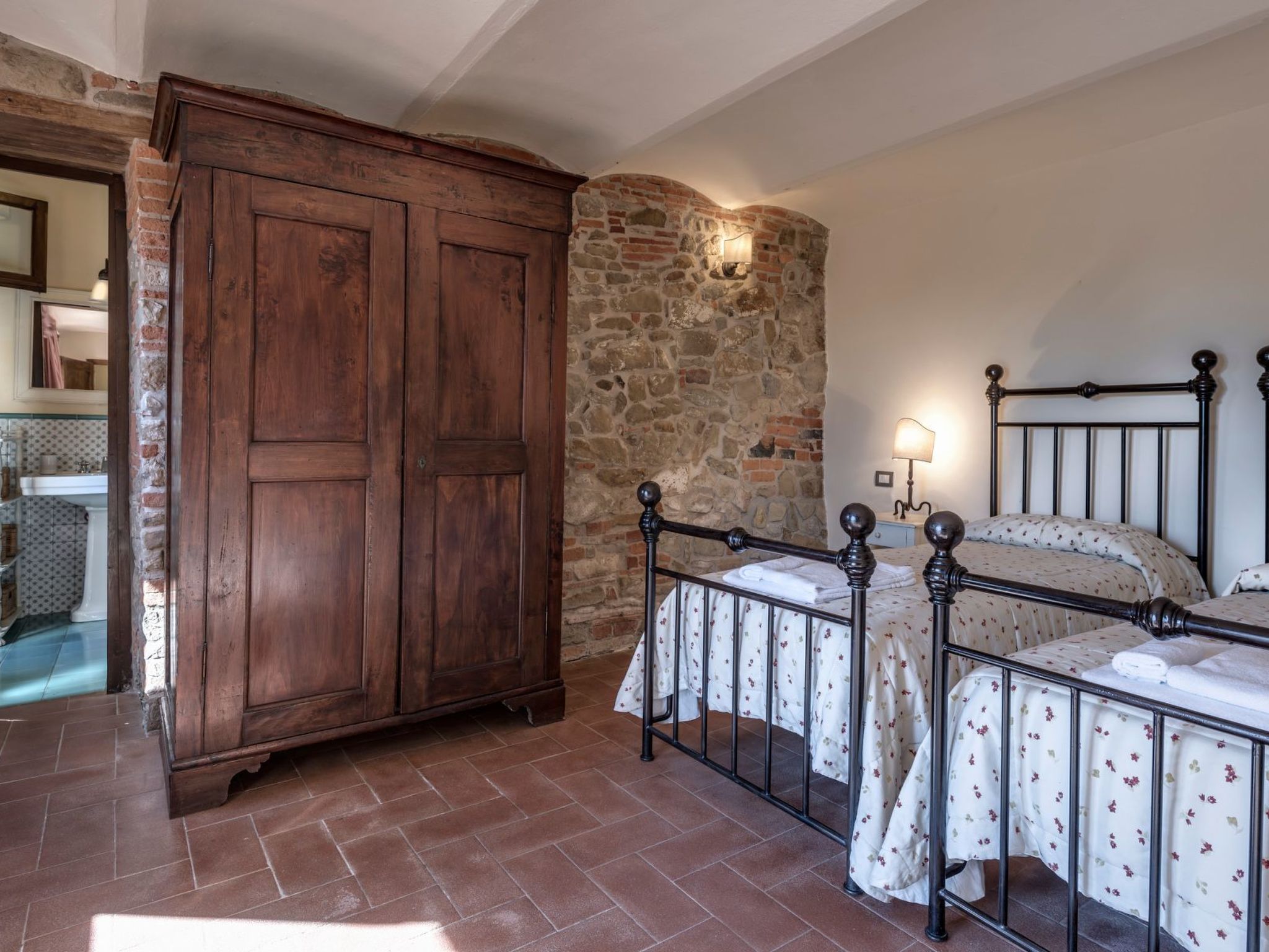 Landgut "Podere Vecciale-Binnen